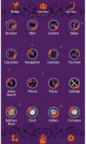 Alice in Halloween Land Theme Screenshot 1