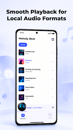 Melora-Offline Music Player Screenshot 0