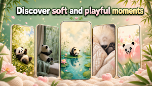 Cute Panda Wallpapers 4K Screenshot 1