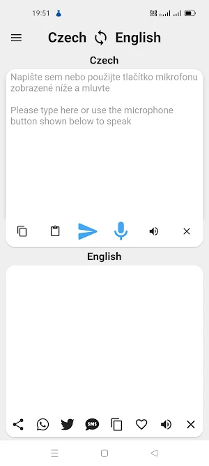 Czech To English Translator Screenshot 0