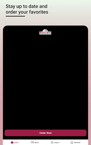 Bagels and Brew App Screenshot 0