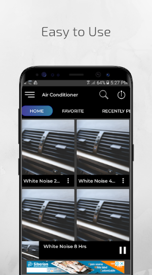 White Noise Air Conditioner Screenshot 1
