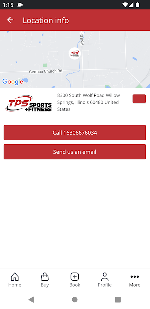 TPS Sports+Fitness Screenshot 2