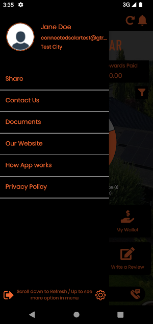 Connected Solar Screenshot 3