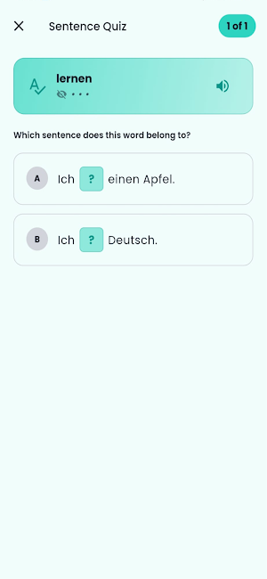 Lexideck: learn vocabulary Screenshot 3
