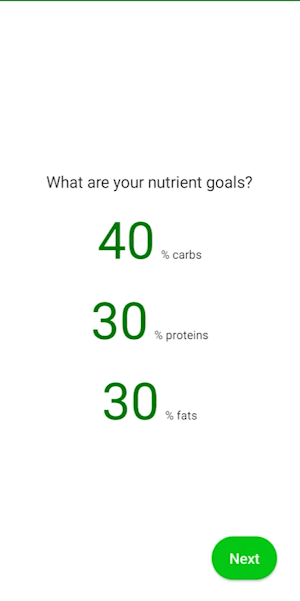 JetCalories Screenshot 2