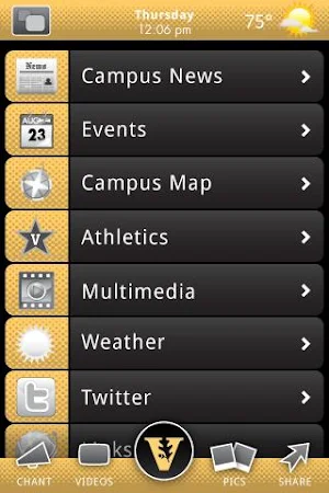 Vanderbilt University Screenshot 2
