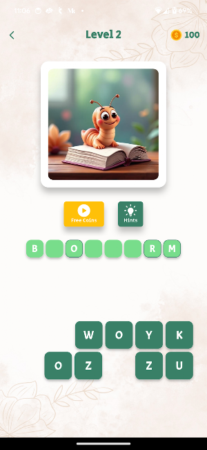 QuizMind - Guess the Word Screenshot 2