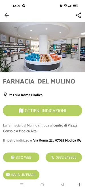 Farmacia del Mulino Screenshot 1