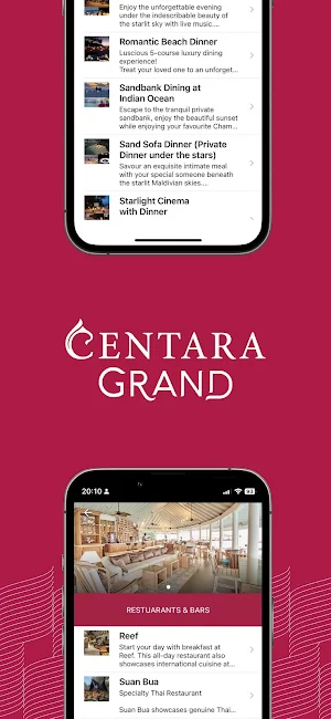 Centara Grand Hotels Screenshot 2