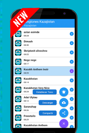 Ringtones of Songs Kazakhstan Screenshot 3