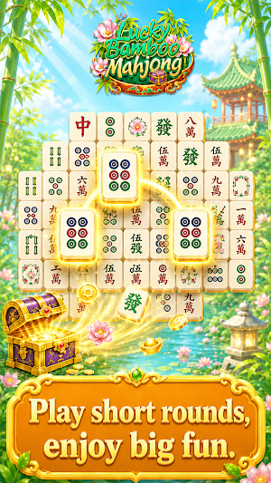 Lucky Bamboo Mahjong Screenshot 0