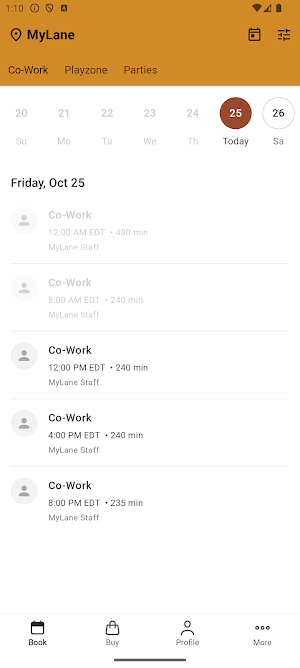 MyLane Screenshot 1