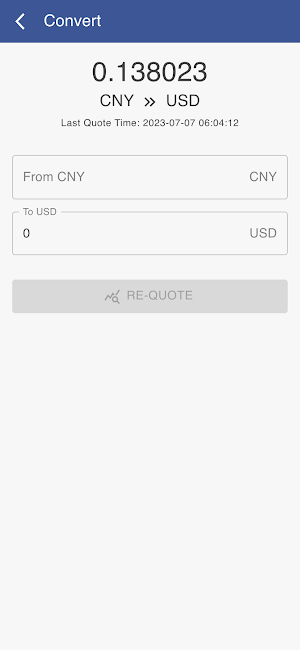 RMB to USD Screenshot 3
