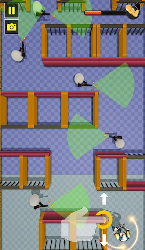 Ultimate Ninja Jail Break Assassin - Knife Hunt Screenshot 1