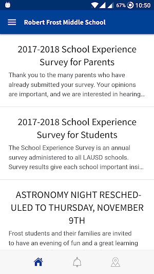 Robert Frost Middle School Screenshot 0