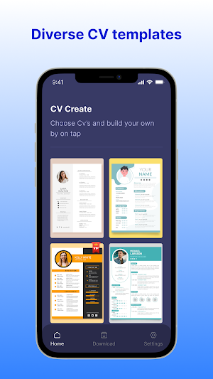 CV Create - Resume Builder Screenshot 1
