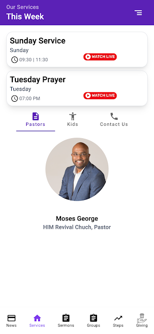 Him Revival Church Screenshot 1