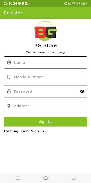 BG Store Screenshot 1