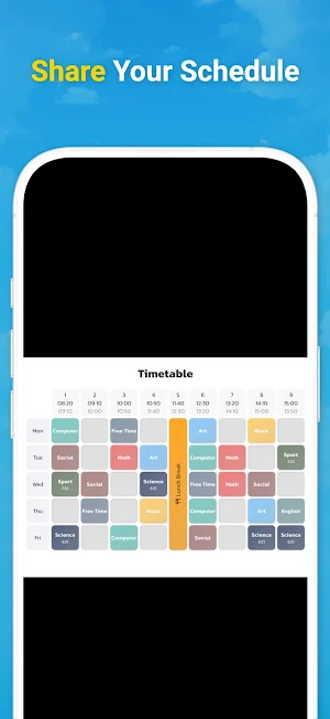 Easy School Timetable Screenshot 2