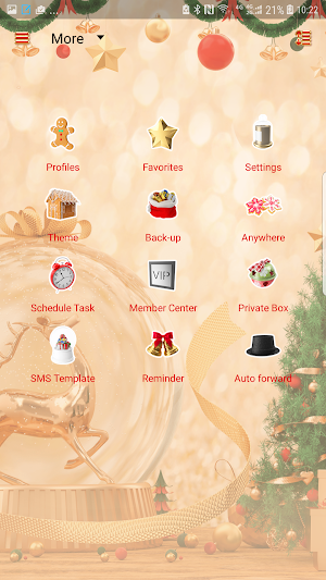 Next SMS happy new year 2021 skin Screenshot 2