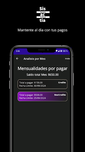 Sisactia: Resuelve tu deuda Screenshot 2
