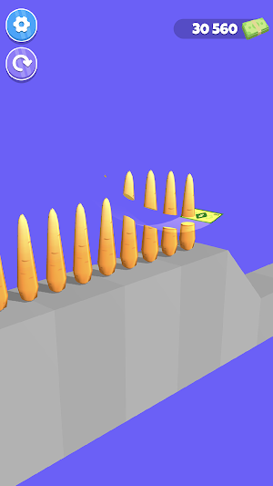 Wavy Cutter Launcher Screenshot 0