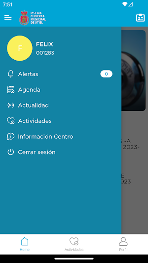 Piscina cubierta Mun. de Utiel Screenshot 1
