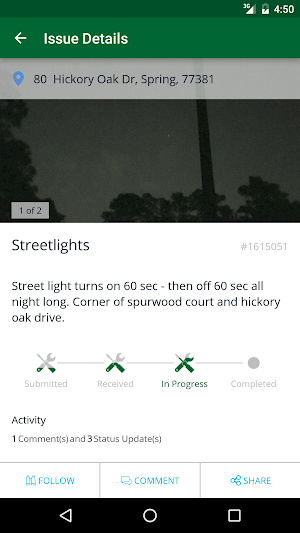 TheWoodlands311 Screenshot 3