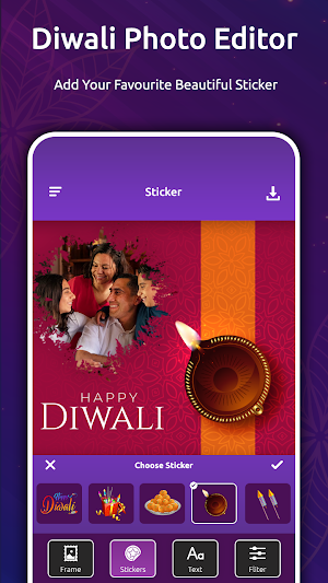 Diwali Photo Editor Screenshot 2