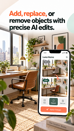 Luna Home - AI Interior Design Screenshot 0