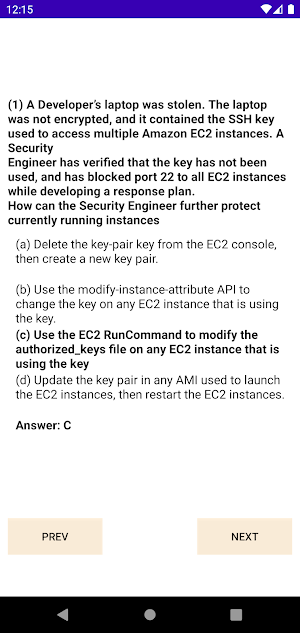 AWS SAP-C02 Practice Questions Screenshot 2