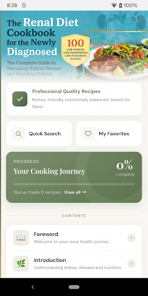 Renal Diet - CKD Meal Planner Screenshot 1