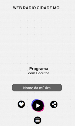 Web Rádio Cidade Morena Screenshot 1