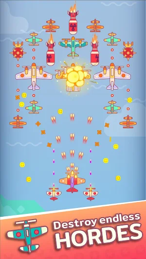 Plane Game Air Combat Screenshot 2