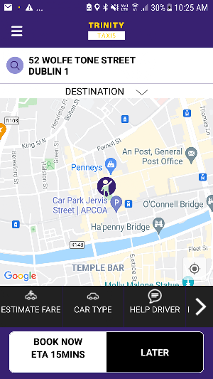 Trinity Taxis Screenshot 0