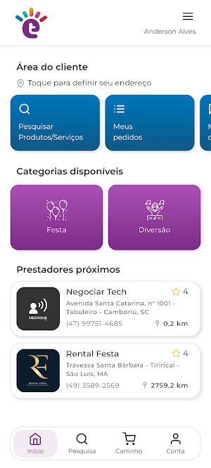 Entretem FESTA E DIVERSÃO Screenshot 1