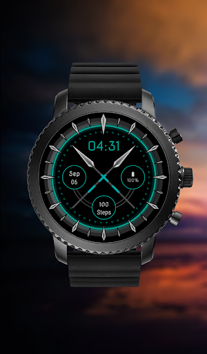 Warrior watch face Screenshot 0