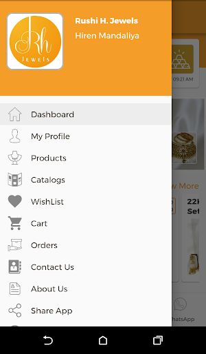 Antique Jewelry Online Catalog App - Rushi Jewels Screenshot 2