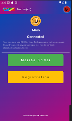 Meriba Driver Screenshot 2