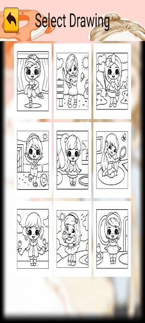 Coloring Girls Screenshot 2