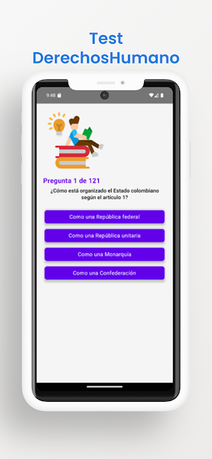 Test DerechosHumanos Screenshot 1