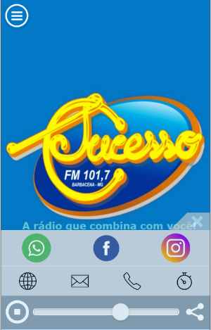 Sucesso FM 101.7 Barbacena MG Screenshot 0