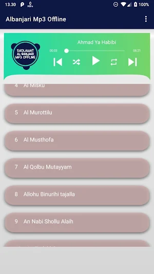 Albanjari Mp3 Offline Screenshot 1