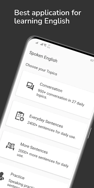 Spoken English - Grammar -Test Screenshot 0