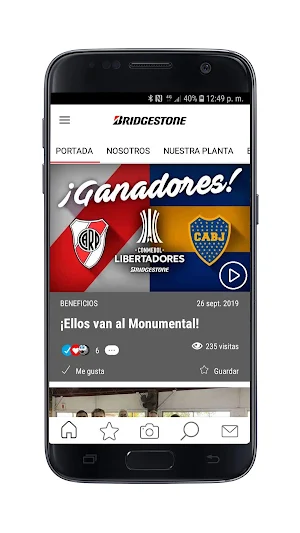 Bridgestone APP by JobSmile Screenshot 1