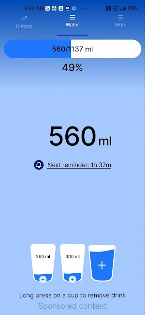 Water Reminder Screenshot 1