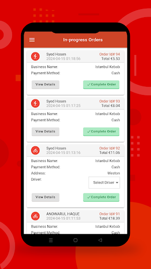 Istanbul Kebab Order Manager Screenshot 0