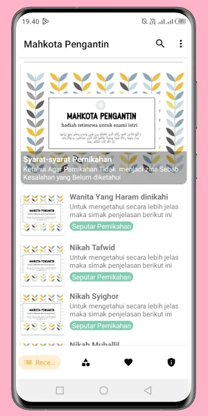Mahkota Pengantin Screenshot 2