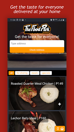 The Food Park - Food Delivery  Screenshot 0